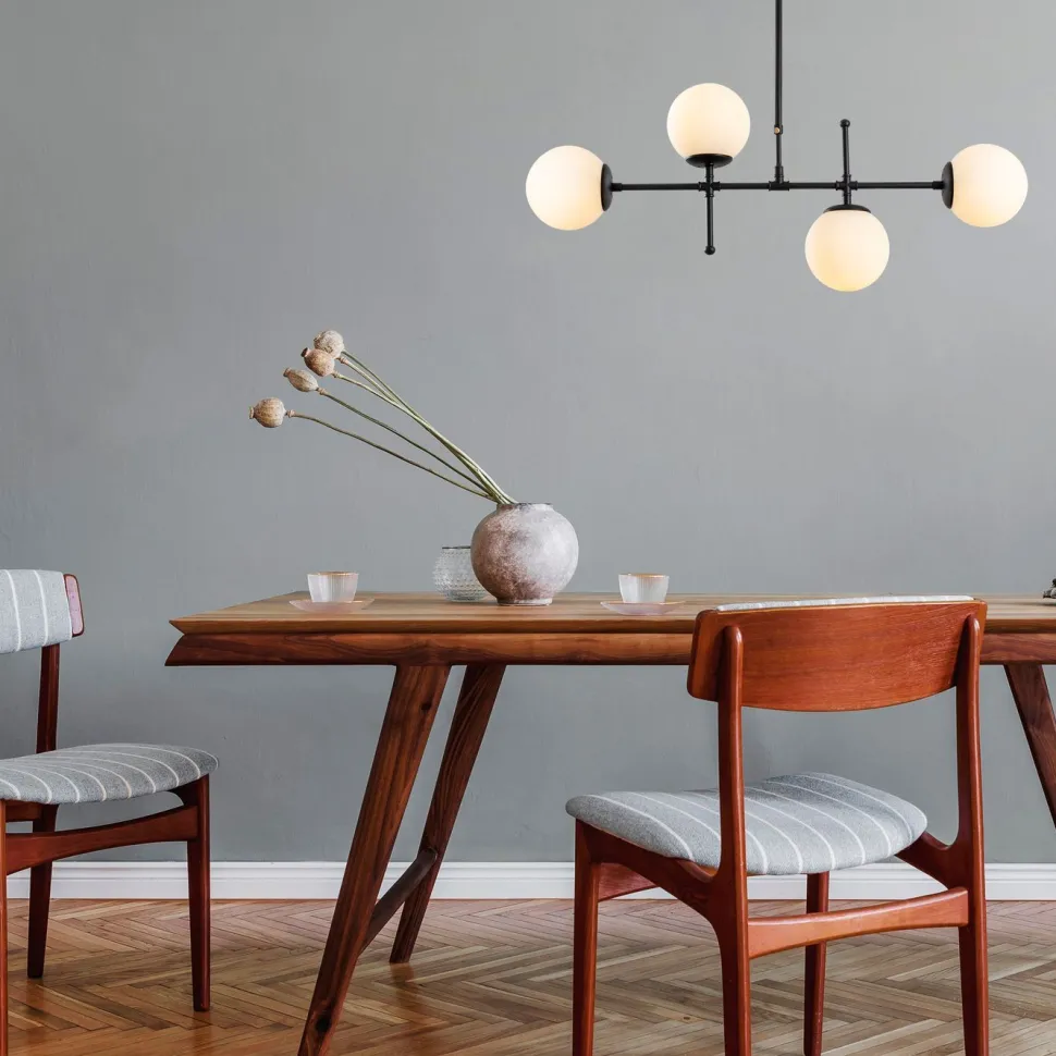 Kattovalaisin Linento Lighting Tachi 4-osainen musta