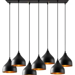 Kattovalaisin Linento Lighting Tattoo 7-osainen musta