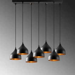 Kattovalaisin Linento Lighting Tattoo 7-osainen musta