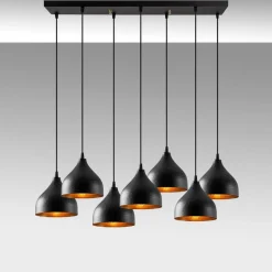 Kattovalaisin Linento Lighting Tattoo 7-osainen musta
