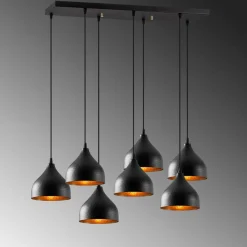 Kattovalaisin Linento Lighting Tattoo 7-osainen musta