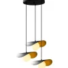 Kattovalaisin Linento Lighting Vatoz 3-osainen musta