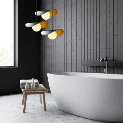 Kattovalaisin Linento Lighting Vatoz 3-osainen musta