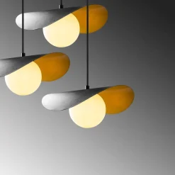 Kattovalaisin Linento Lighting Vatoz 3-osainen musta