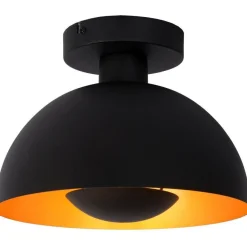 Kattovalaisin Lucide Siemon Ø25cm, musta
