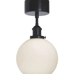 Kattovalaisin PR Home Omega Ø200x360mm musta/opaalivalkoinen