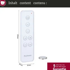 Kaukosäädin Paulmann Smart Home Zigbee 3.0 valkoinen