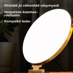 Kirkasvalolamppu Lykke Premium 3000 kulta