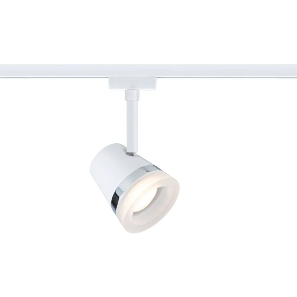 Kiskospotti Paulmann URail Cone GU10 max. 10W himmennettävä valkoinen