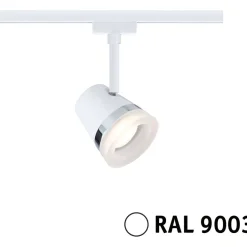Kiskospotti Paulmann URail Cone GU10 max. 10W himmennettävä valkoinen