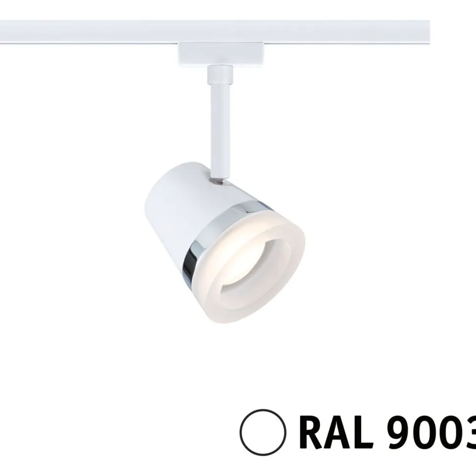 Kiskospotti Paulmann URail Cone GU10 max. 10W himmennettävä valkoinen