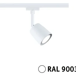 Kiskospotti Paulmann URail Cover GU10 max. 10W himmennettävä valkoinen