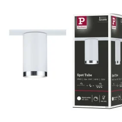 Kiskospotti Paulmann URail Tube GU10 max. 10W himmennettävä valkoinen