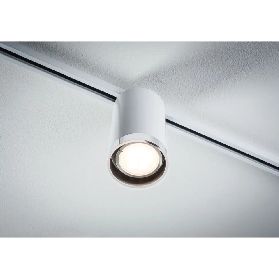 Kiskospotti Paulmann URail Tube GU10 max. 10W himmennettävä valkoinen