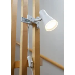 Klipsivalaisin Airam Cara 4.5W/830 320lm 3000K valkoinen