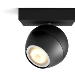 Kohdevalaisin Philips Hue Buckram 5W musta himmenninkytkin