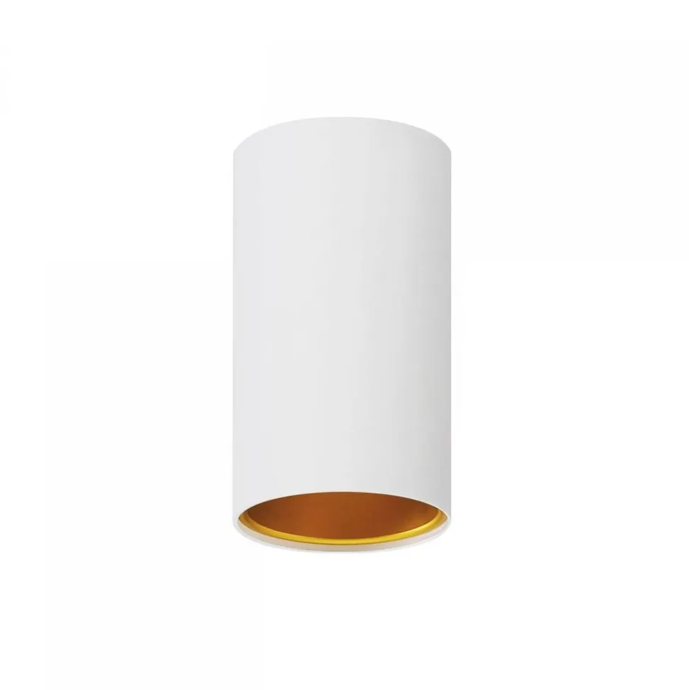 Kohdevalaisin Spectrum Chloe GU10 ei-säädettävä Ø70x128mm kullanvärinen sisäosa