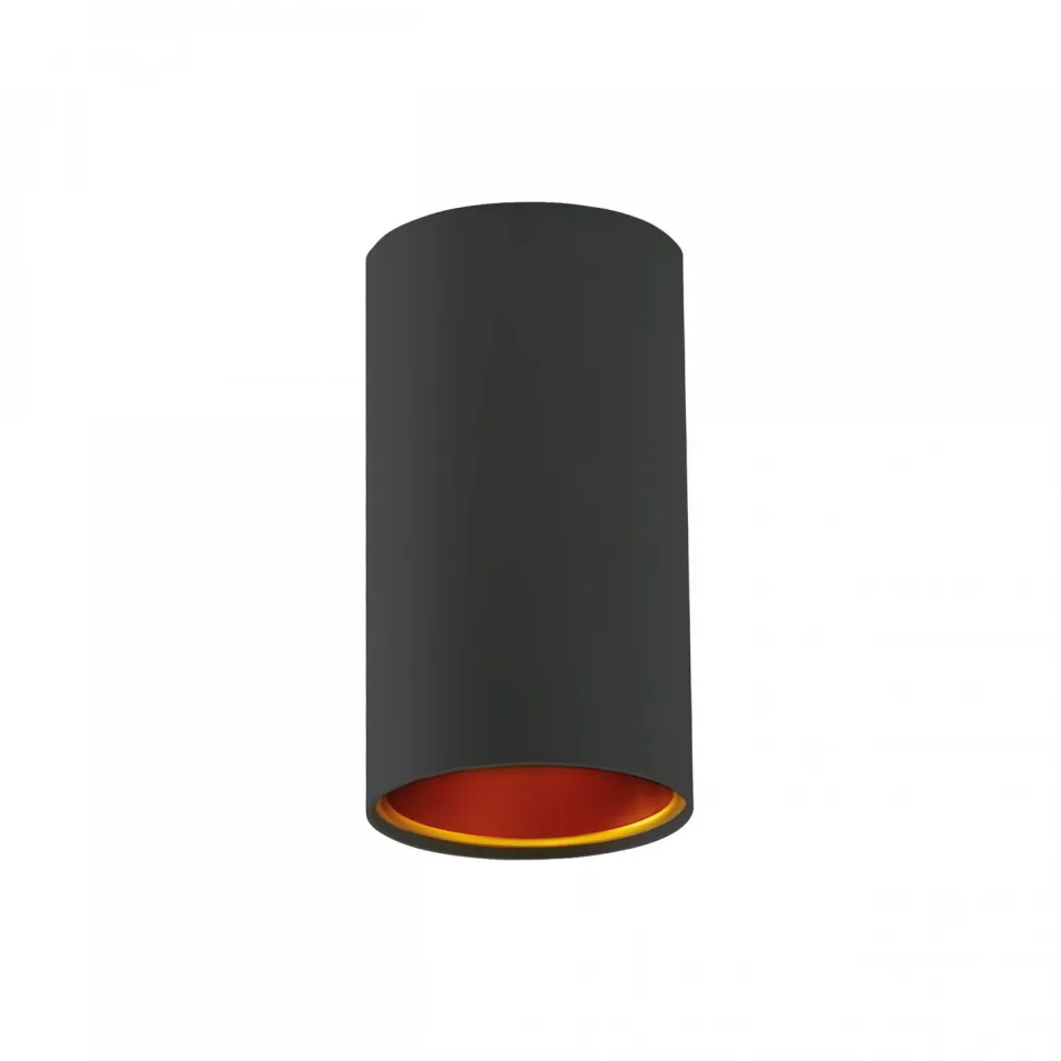 Kohdevalaisin Spectrum Chloe GU10 ei-säädettävä Ø70x128mm kullanvärinen sisäosa