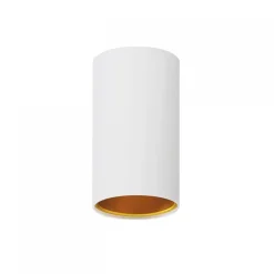 Kohdevalaisin Spectrum Chloe GU10 ei-säädettävä Ø70x128mm kullanvärinen sisäosa