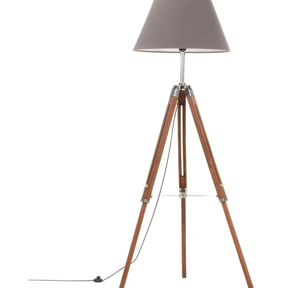 Kolmijalkavalaisin hunajanruskea & harmaa täysi tiikki 141cm