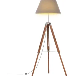 Kolmijalkavalaisin hunajanruskea & harmaa täysi tiikki 141cm