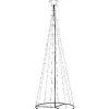 Koristepuu Star Trading LED 210 cm musta