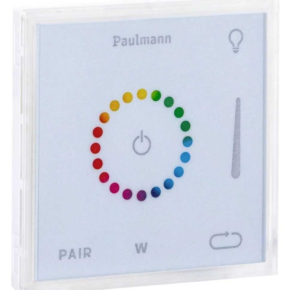 Kosketusmoduuli Paulmann LumiTiles Square, Smart Home Zigbee 3.0, IP44, RGBW+