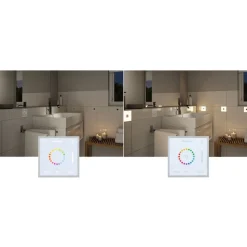 Kosketusmoduuli Paulmann LumiTiles Square, Smart Home Zigbee 3.0, IP44, RGBW+