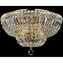 Kristallivalaisin Maytoni Diamant Crystal Basfor 12-G 460mm kulta