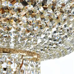 Kristallivalaisin Maytoni Diamant Crystal Palace 06-G 500 mm antiikkikulta