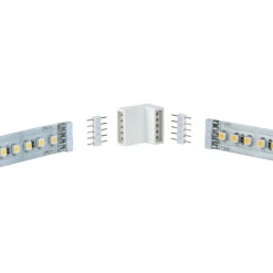 Kulmaliitin Paulmann MaxLED, 17x16mm, max.144W, valkoinen