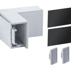 Kulmaliitin Paulmann LumiTiles Top Cover, 40x40mm