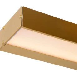 Kylpyhuoneen LED-seinävalaisin Lucide Alexa 60cm, 3000K, musta