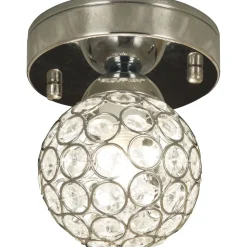 Kylpyhuonevalaisin Aneta Lighting Julietta ø 10 cm IP44 kromi/kirkas