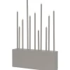 Kynttelikkö Star Trading Buzz 11-osainen 43 cm beige