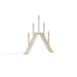 Kynttelikkö Venture Home Åre, 32cm, beige