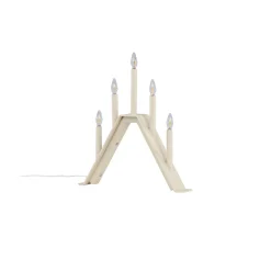 Kynttelikkö Venture Home Åre, 32cm, beige