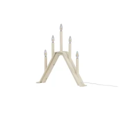 Kynttelikkö Venture Home Åre, 32cm, beige