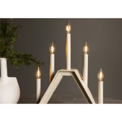 Kynttelikkö Venture Home Åre, 32cm, beige