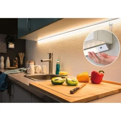 Kytkin- ja himmenninanturi Paulmann MaxLED Touchless, DC 24V, max.144W, valkoinen