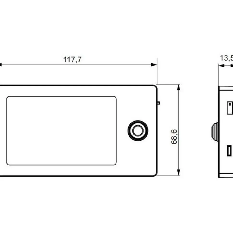 Ladattava valaisin Savo SMART Li-ion 4000K Micro-USB