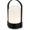 Ladattava pöytävalaisin Heat retkivalo LED himmentimellä 15.5cm musta
