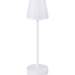 Ladattava pöytävalaisin Heat Terde LED 38cm IP44 himmennettävä valkoinen