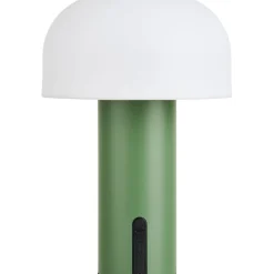 Ladattava pöytävalaisin House Nordic Soham, sisä- ja ulkokäyttöön, IP44, 3.7V, 1800mAh, vihreä