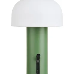Ladattava pöytävalaisin House Nordic Soham, sisä- ja ulkokäyttöön, IP44, 3.7V, 1800mAh, vihreä