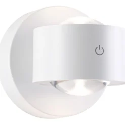 Ladattava seinävalaisin Paulmann Zorik LED IP44 100mm 2700K 2x1.1W, himmennettävä