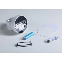 Ladattava seinävalaisin Paulmann Zorik LED IP44 100mm 2700K 2x1.1W, himmennettävä