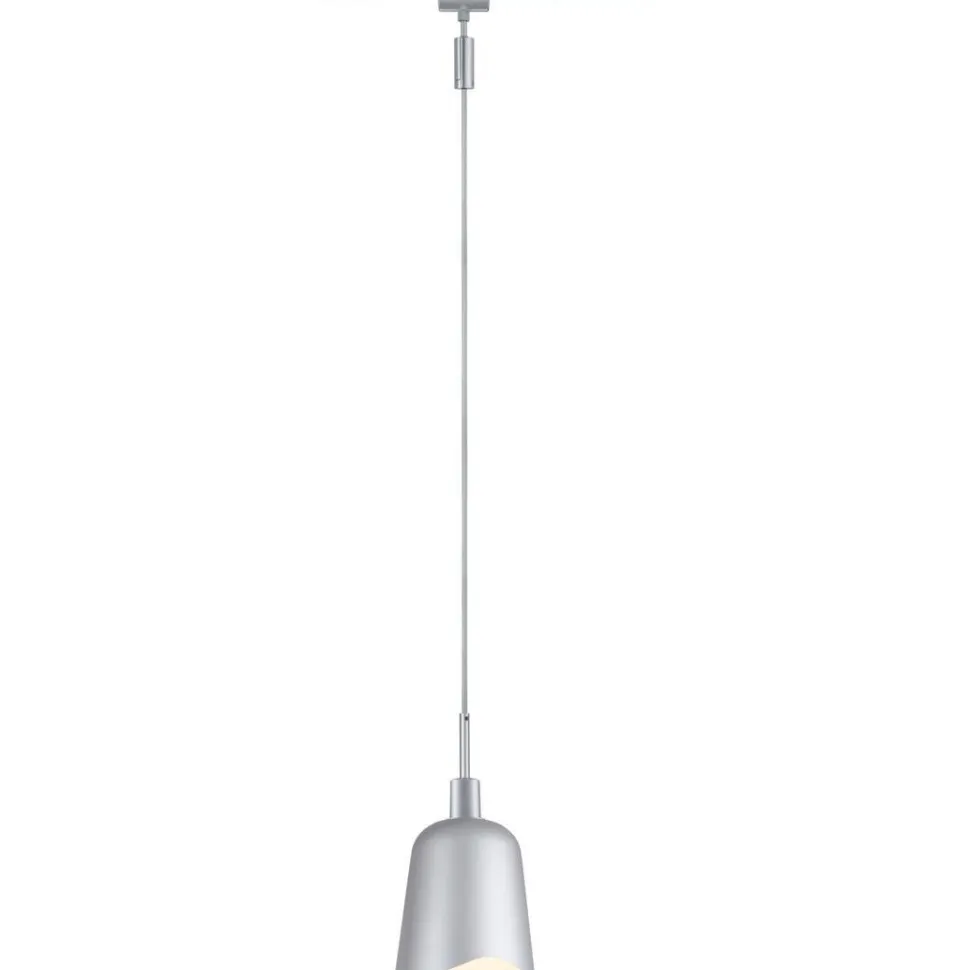 Lampunvarjostin Paulmann URail DecoSystems Alvaro, 144mm, mattakromi/valkoinen
