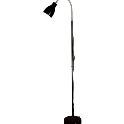 Lattiavalaisin Aneta Lighting Sarek 250x530x1460 mm musta, kromi