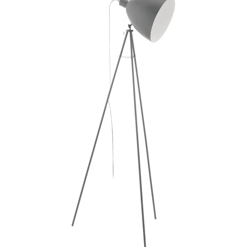Lattiavalaisin Eglo Dundee 135.5cm E27 maks. 60W harmaa